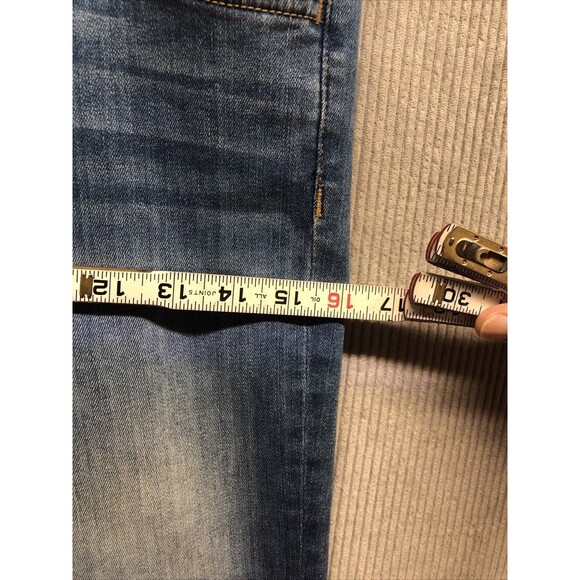 Flying Monkey Platinum Jeans Size 28 Factory Destroyed NWD - Picture 10 of 16